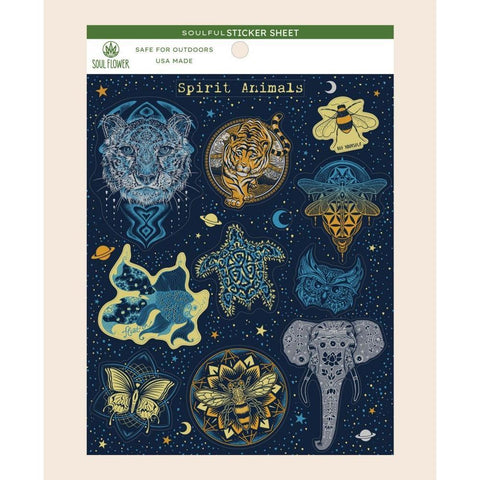 Sticker Sheet | Spirit Animals