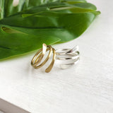 Coiled Wrap Ring | Silver