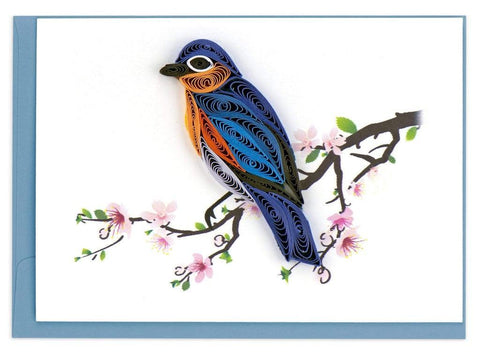 Quilling Card Gift Enclosure | Bluebird