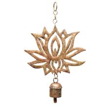 Metal Chime | Hand-cut Lotus