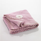 Organic Baby Blanket | Dusky Pink