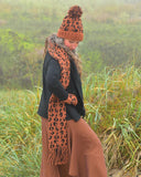 Leopard Beanie with Pom | 3 Colors