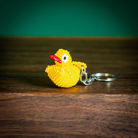 Beaded Keychain | Duckie