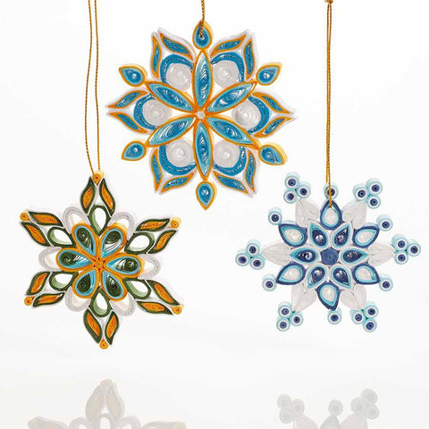 Quilled Ornament | Snowflake