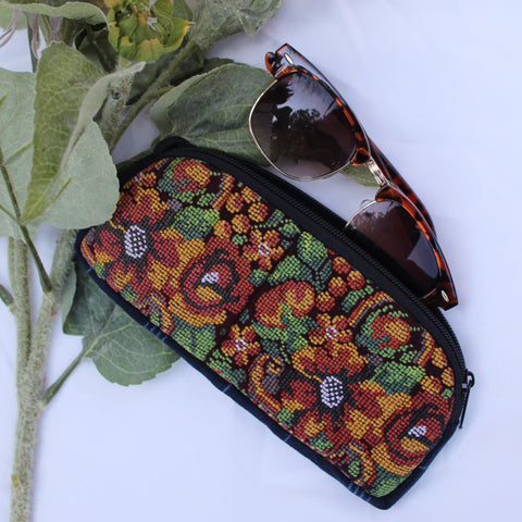 Woven Fabric Eyeglass Holder, Guatemalan Fair Trade