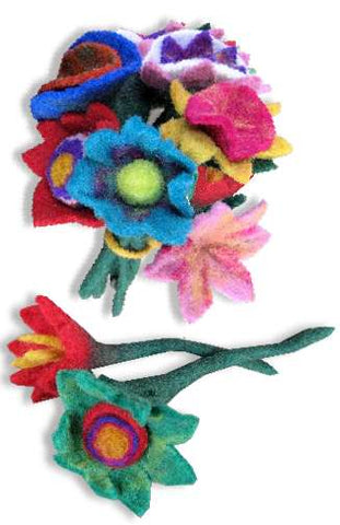 Felted Wool Flower | Small