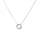 Peacebomb | Full Circle Necklace | Silver