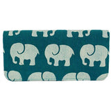 Screen Print Long Wallet | Elephant | 6 colors