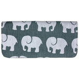 Screen Print Long Wallet | Elephant | 6 colors