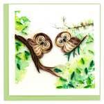 Owlets Quilling Card