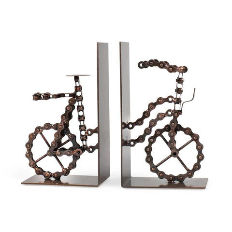 Bike Chain Bookends