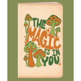 Recycled Notebook | Magic Mushrooms