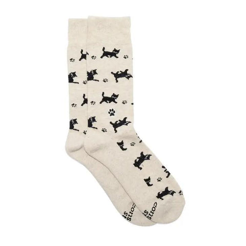 Socks That Save Cats | Beige