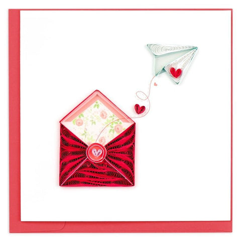 Love Letter Quilling Card