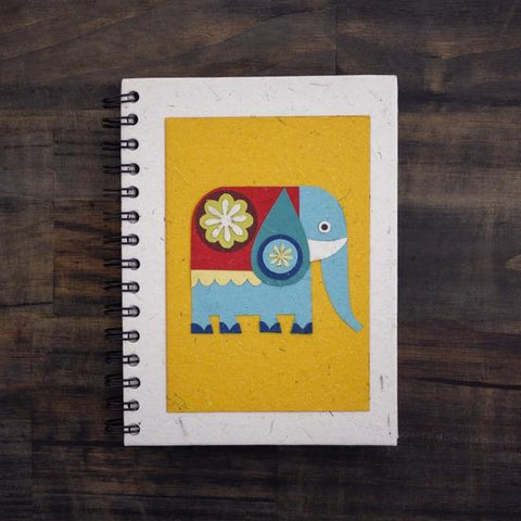 Eco-Friendly Notebook | Large | Paper Elephant Yellow