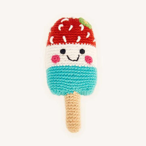 Knit Rattle | Friendly Ice Lolly