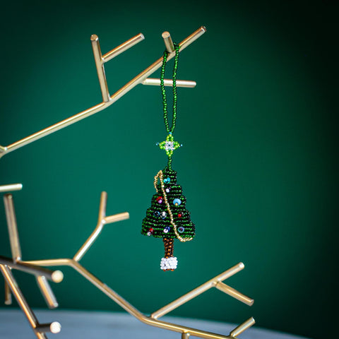 Beaded Ornament | Christmas Tree