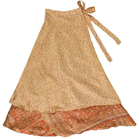 Indian Silk Sari Magic Wrap Around Skirts Beach India | Ubuy