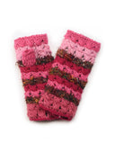 Crochet Wool/Silk Fingerless Gloves | 7 Colors