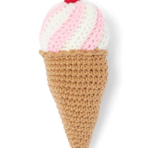 Knit Rattle | Ice Cream