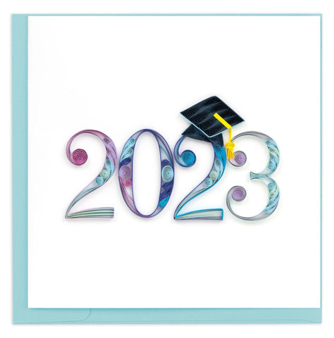 2023 Grad Quilling Card