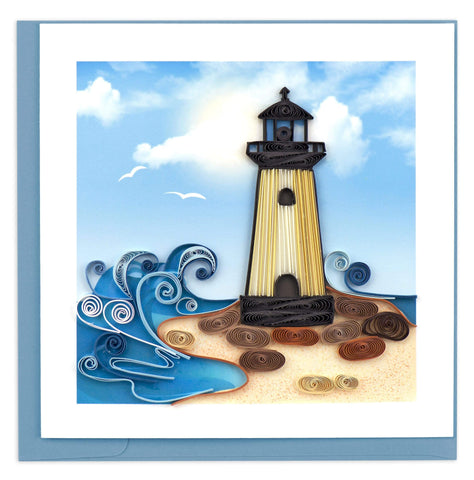 Lighthouse Quilling Card