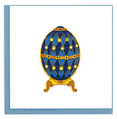 Fabergé Egg Quilling Card