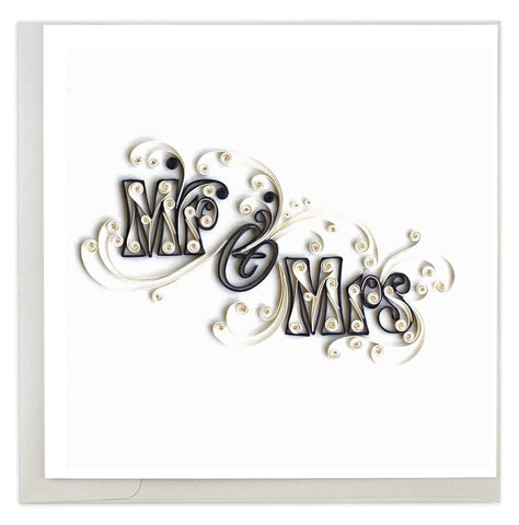 Mr. & Mrs. Quilling Card