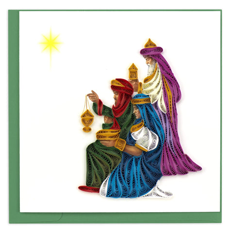 Three Wise Men Quilling Card