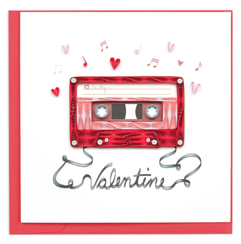 Love Mixtape Quilling Card