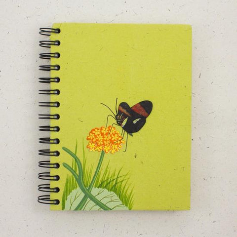 Eco-Friendly Notebook | Large | Butterfly Light Green