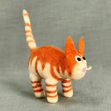 Felted Wool Cat | 5 Colors