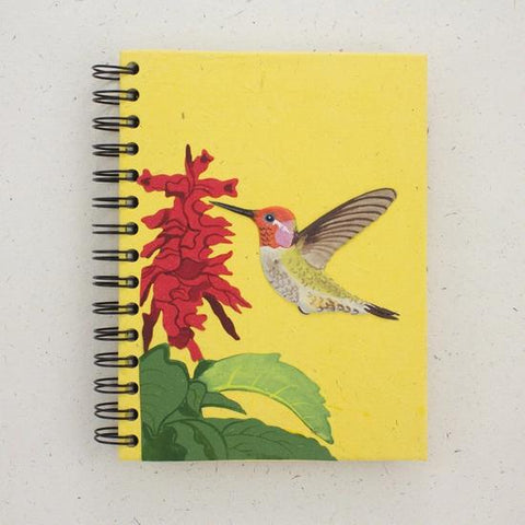 Eco-Friendly Notebook | Large | Hummingbird Yellow