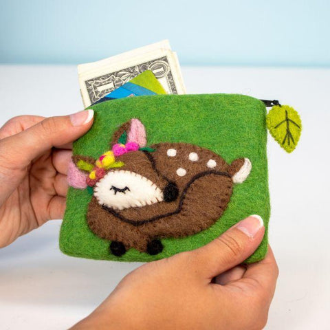 Woolie Coin Purse | Fawn