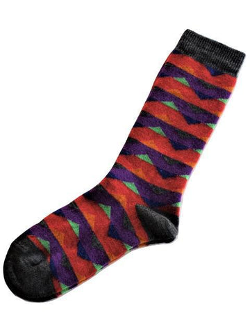 Alpaca Socks | Zig Zag Striped | 3 Colors