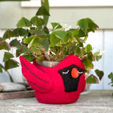 Felt Planter | Cardinal